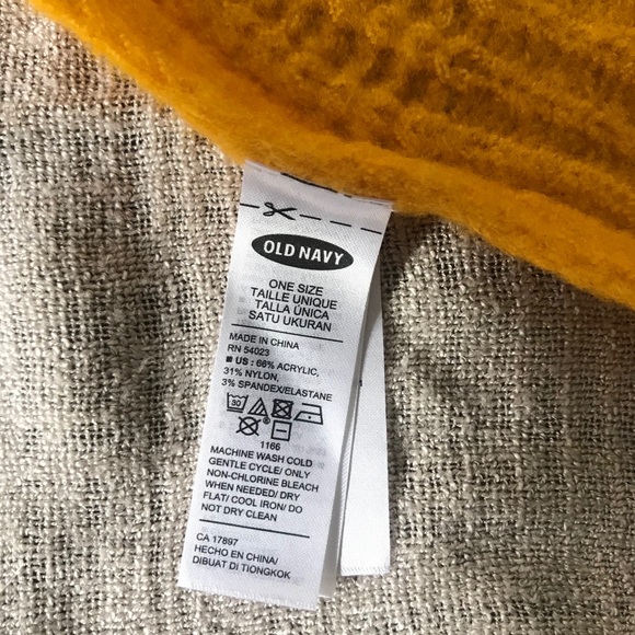 Lightweight Yellow Scarf - Picture 4 of 5